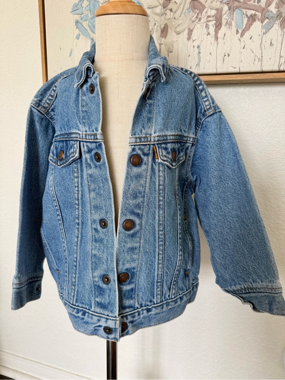 Vintage Levi’s Orange Tab Kids Denim Jacket